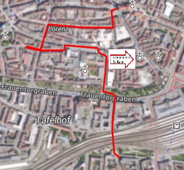 Route für den 24.04.