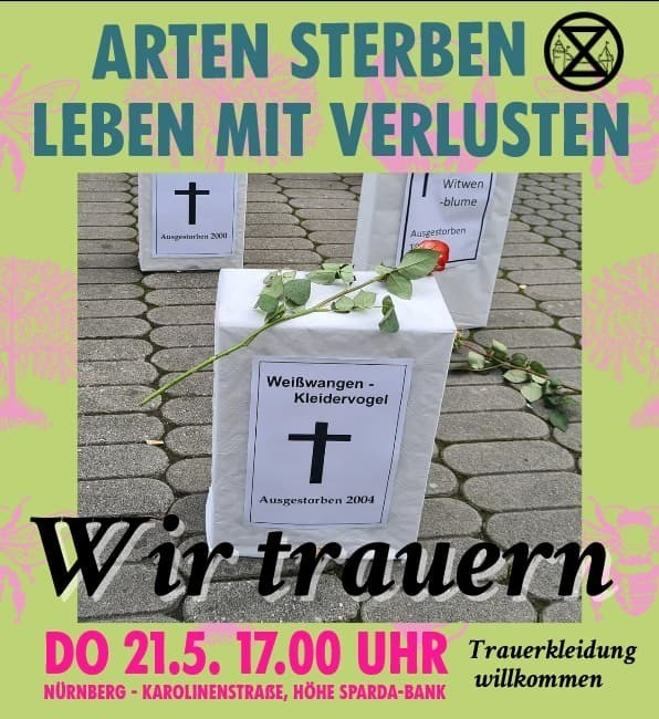 Wir trauern Do. 21.05. 17:00